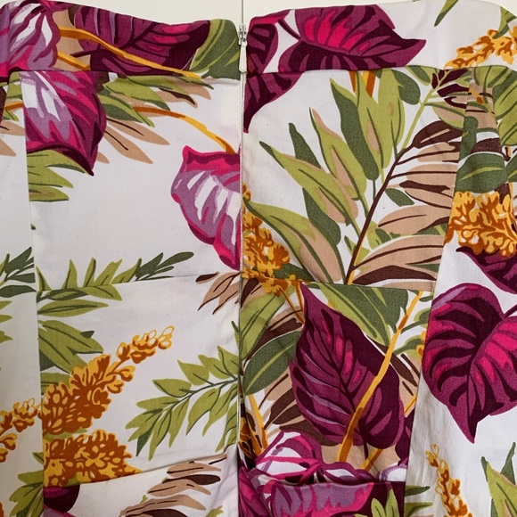 🌺Nicole Miller-Strapless Tropical Dress - Picture 4 of 8